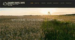 Desktop Screenshot of calvarychapeldavis.org
